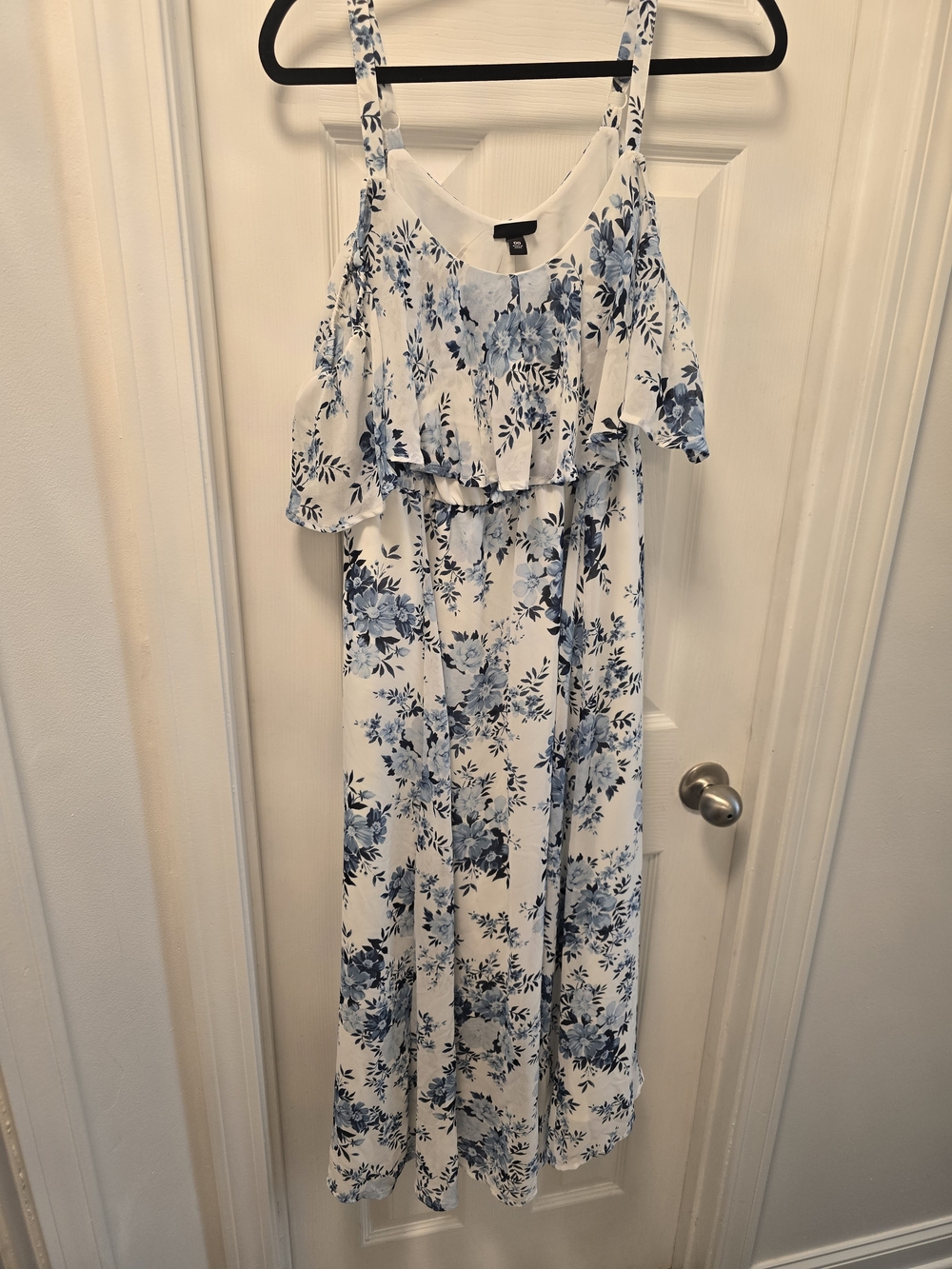 Torrid Blue Floral Maxi Dress - Women